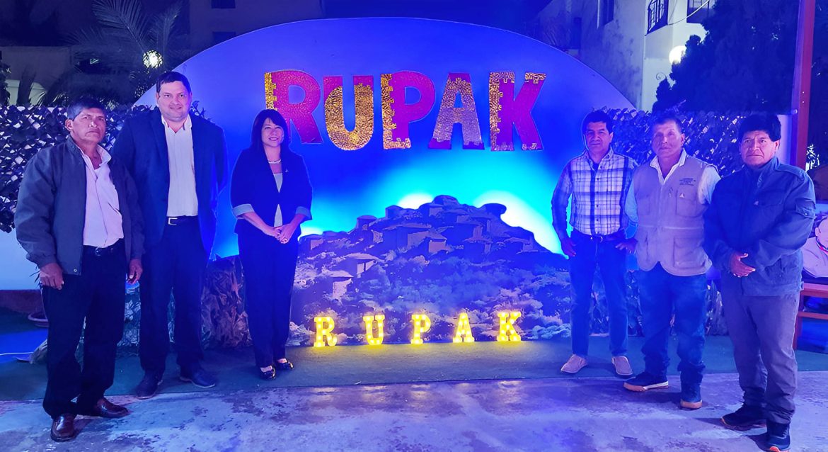 Ceremonia de presentación de nuevos hallazgos en Rupak